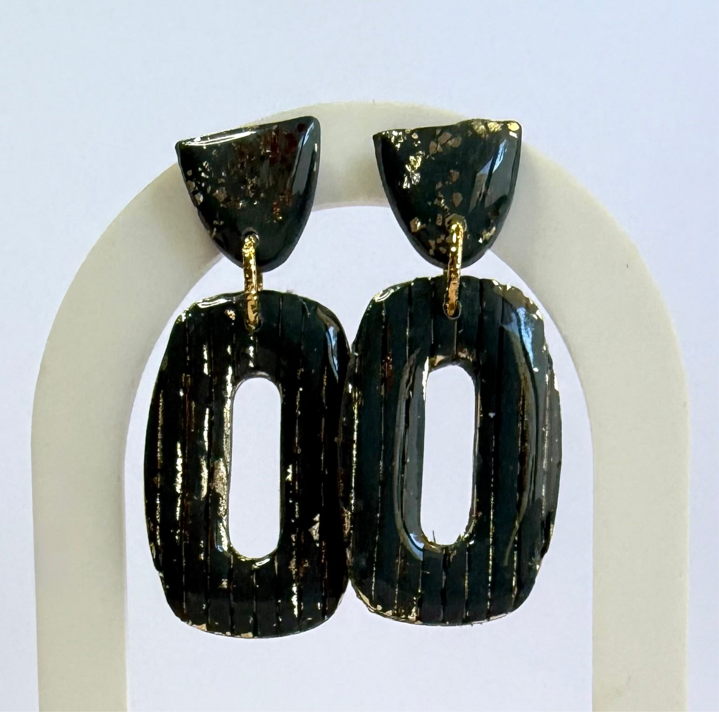 Jazzed dangles (forest green)