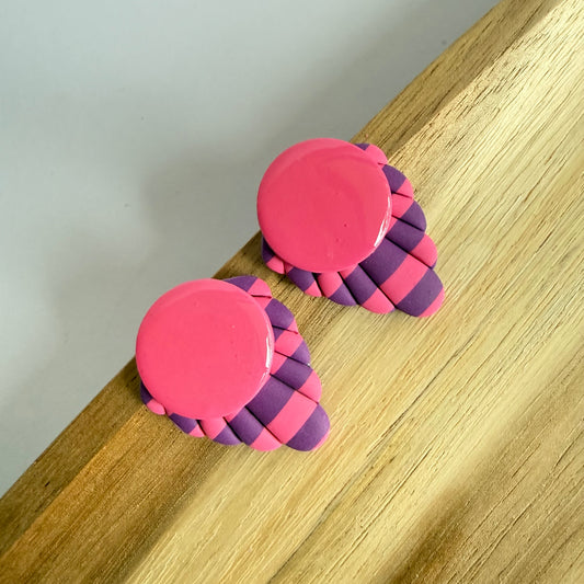 Confetti Chaos extra statement studs - drop