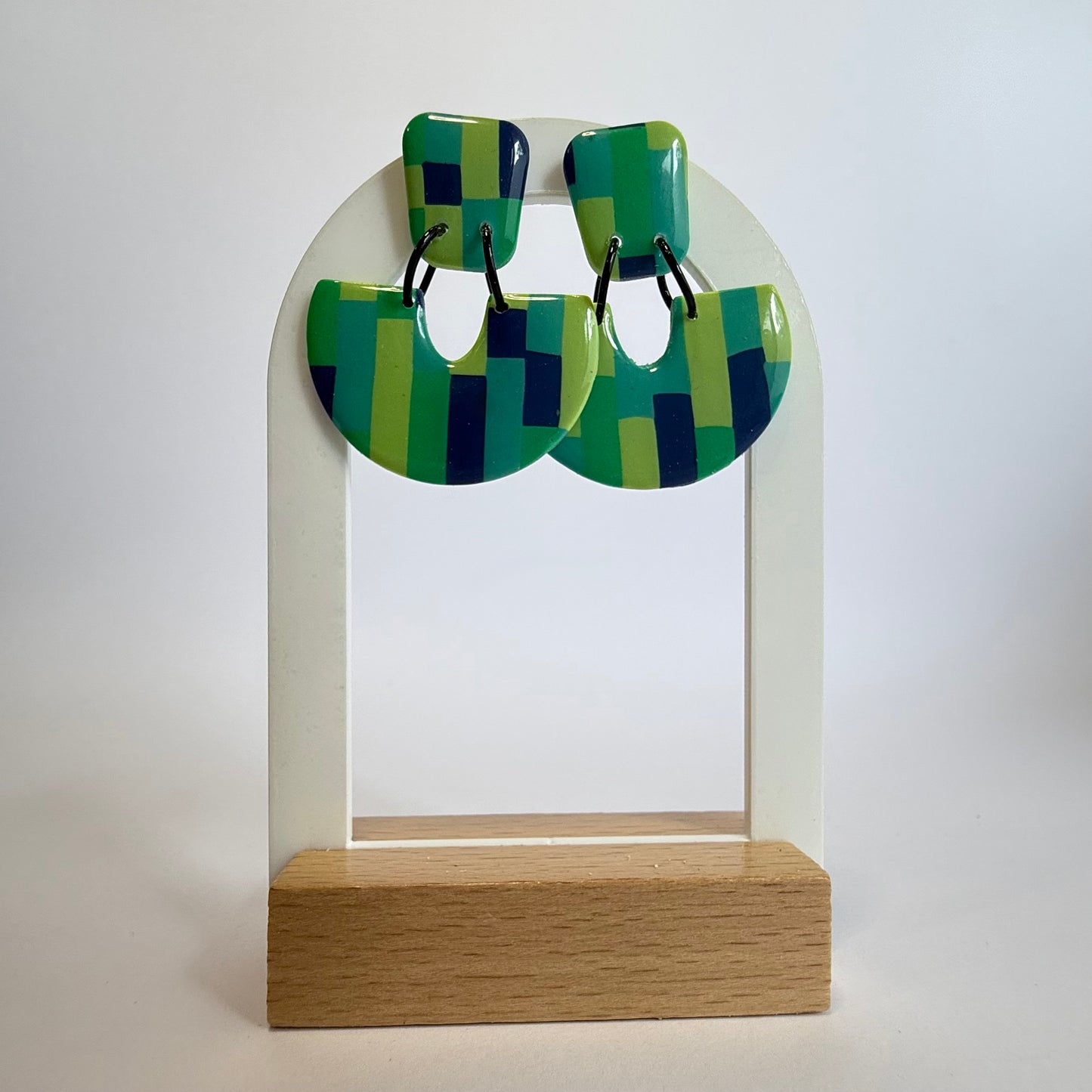 Build My Own World medium stud drop earrings