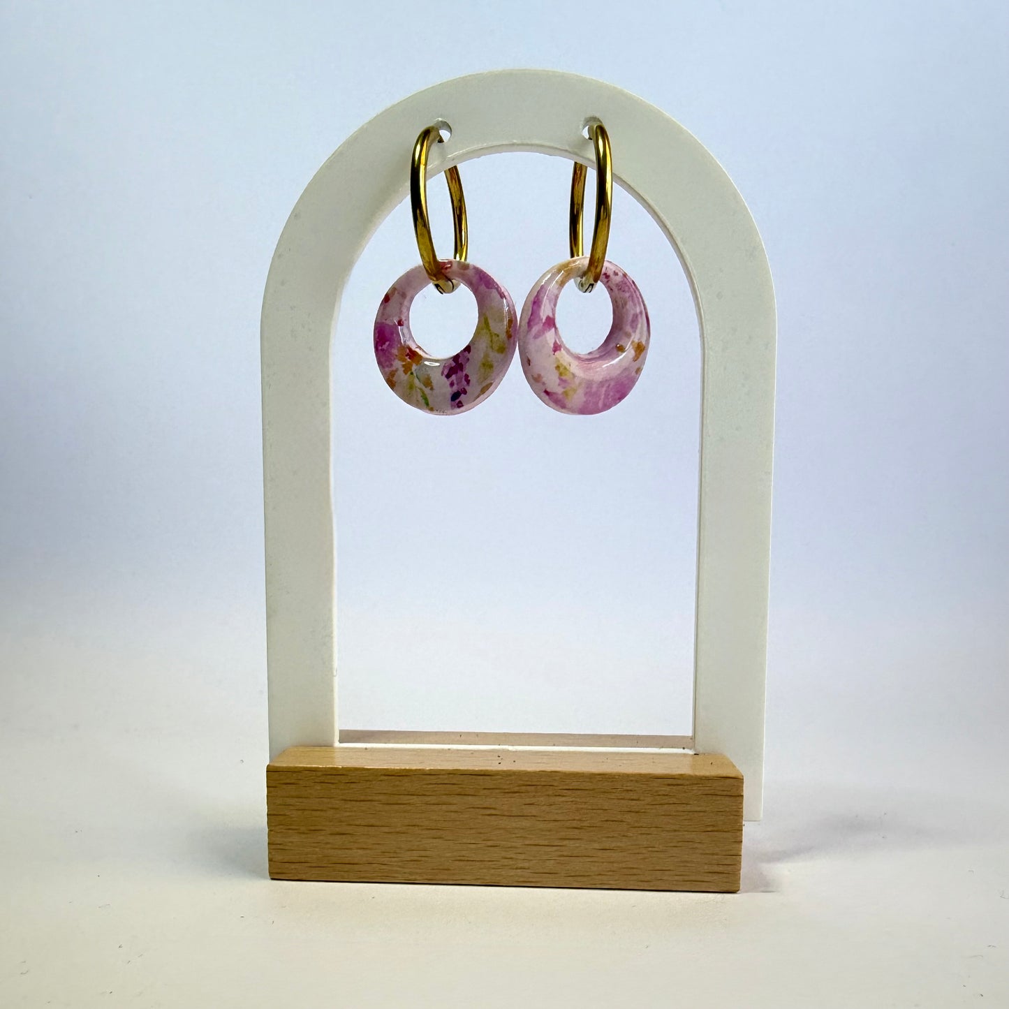Get Me a Vase hoop dangles