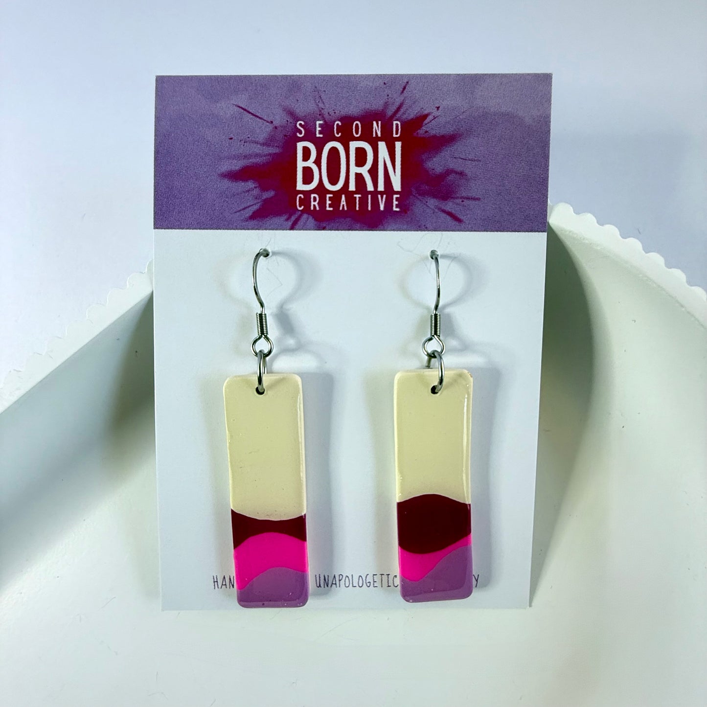 Alive hook dangles (pink)