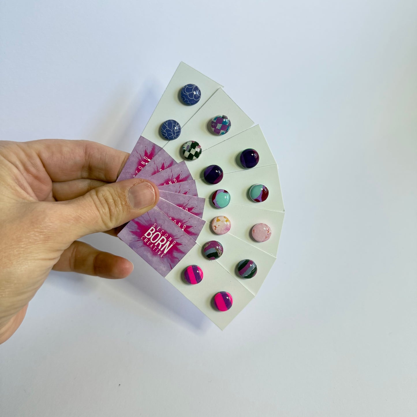 Mini studs - various patterns