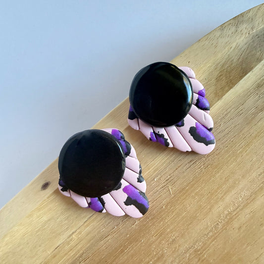 Lazy Leopard extra statement studs
