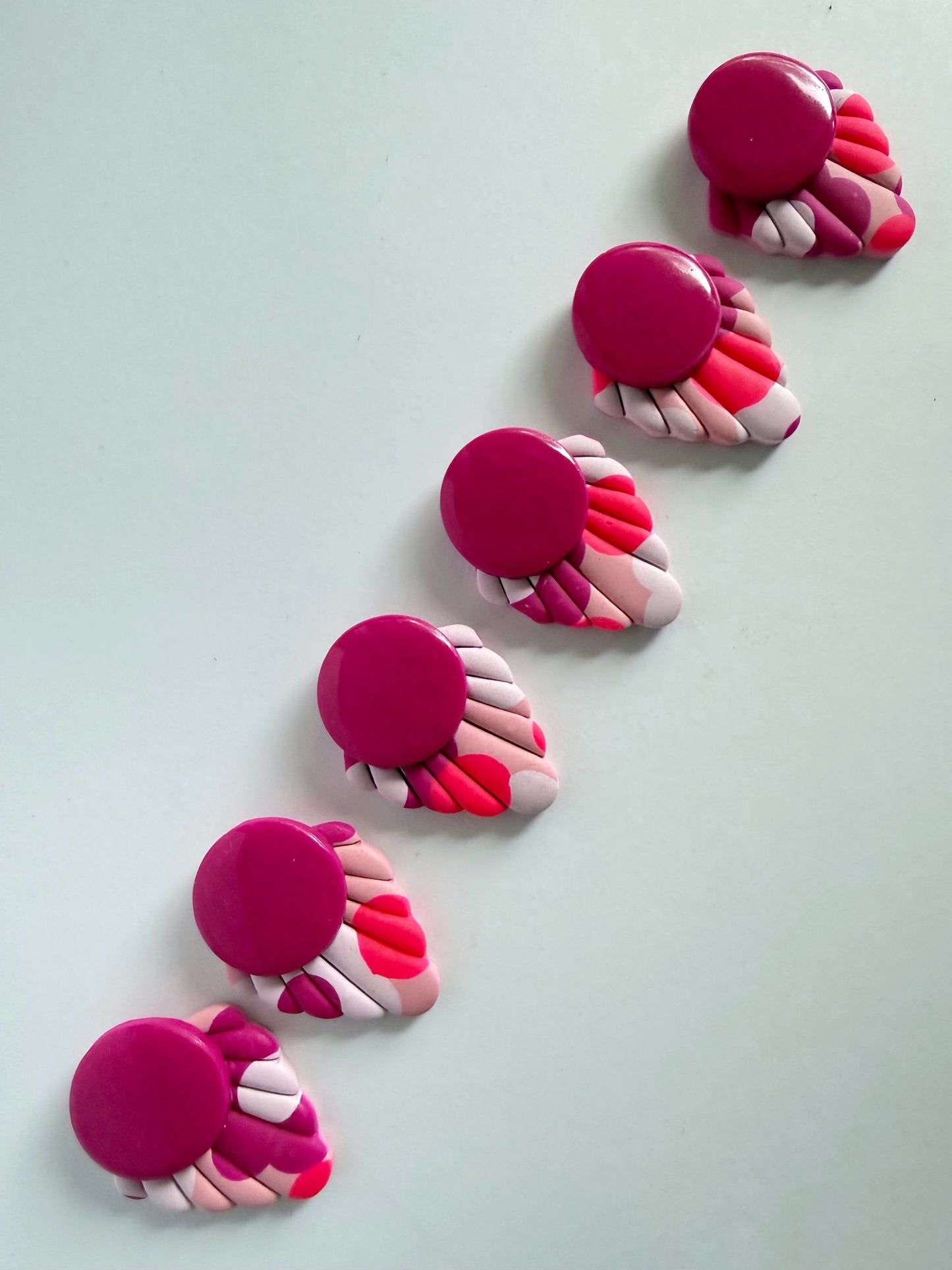 Flamingo Fun extra statement studs