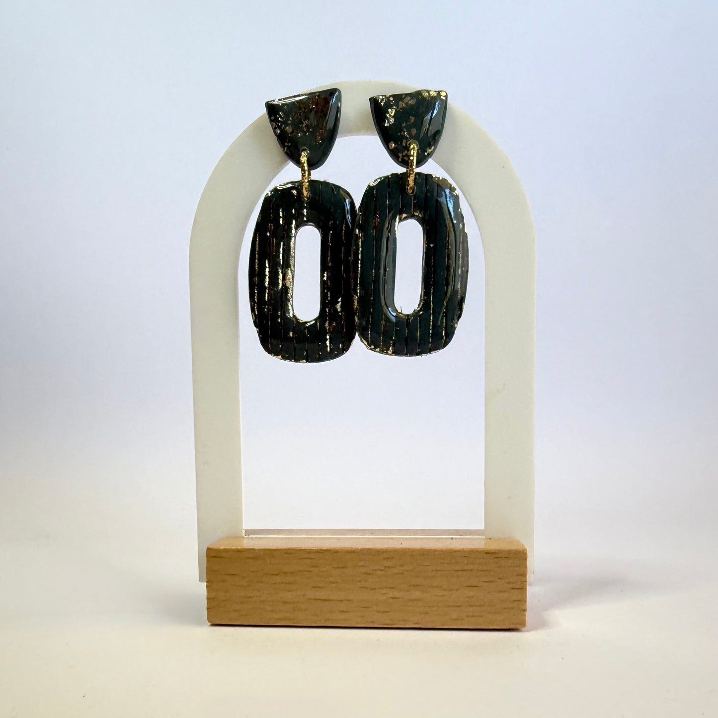 Jazzed dangles (forest green)