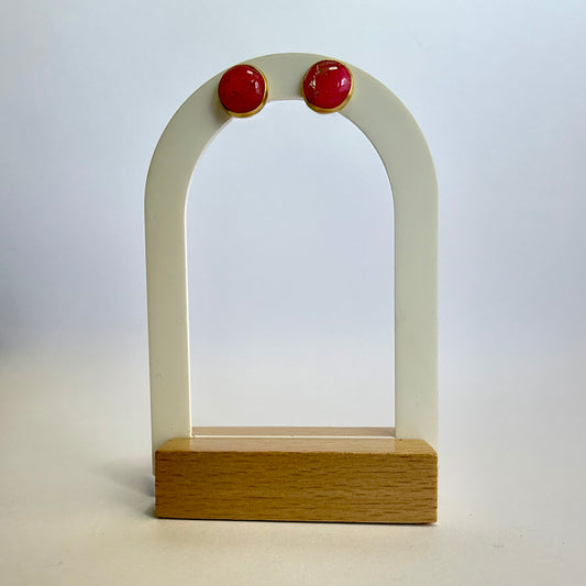 Bop & Bling bezel studs