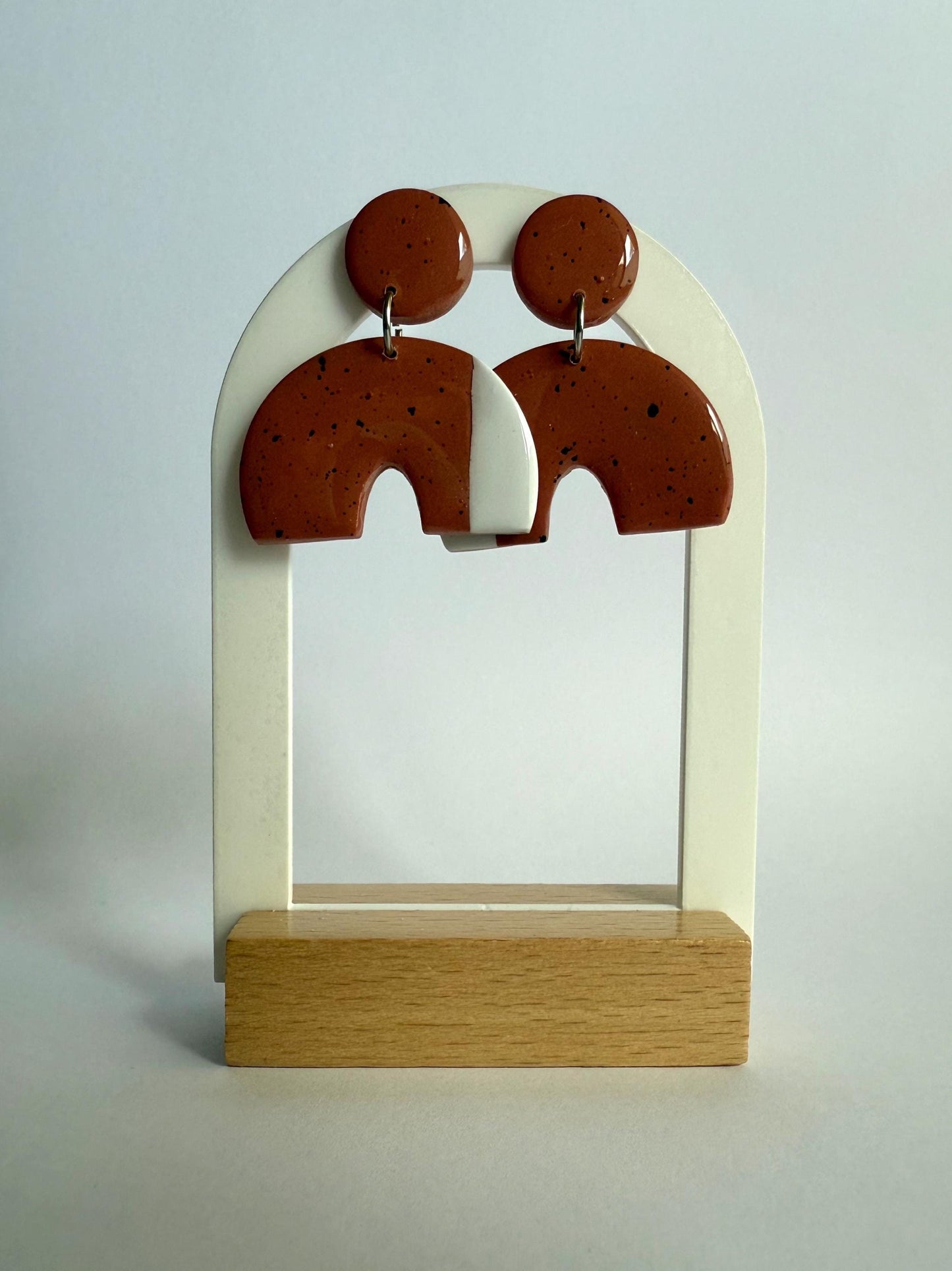 Down to Earth medium stud dangle earrings