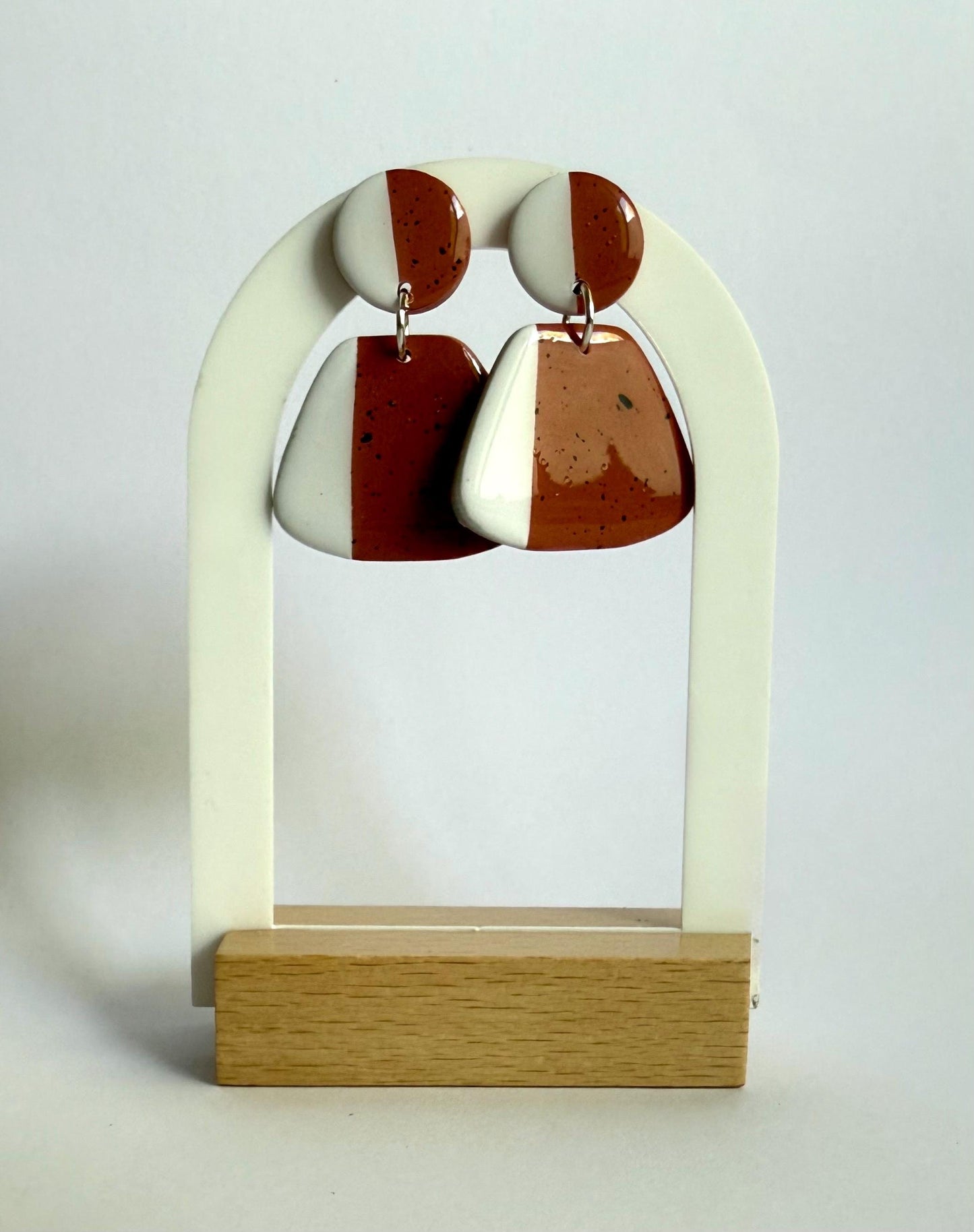 Down to Earth medium stud dangle earrings
