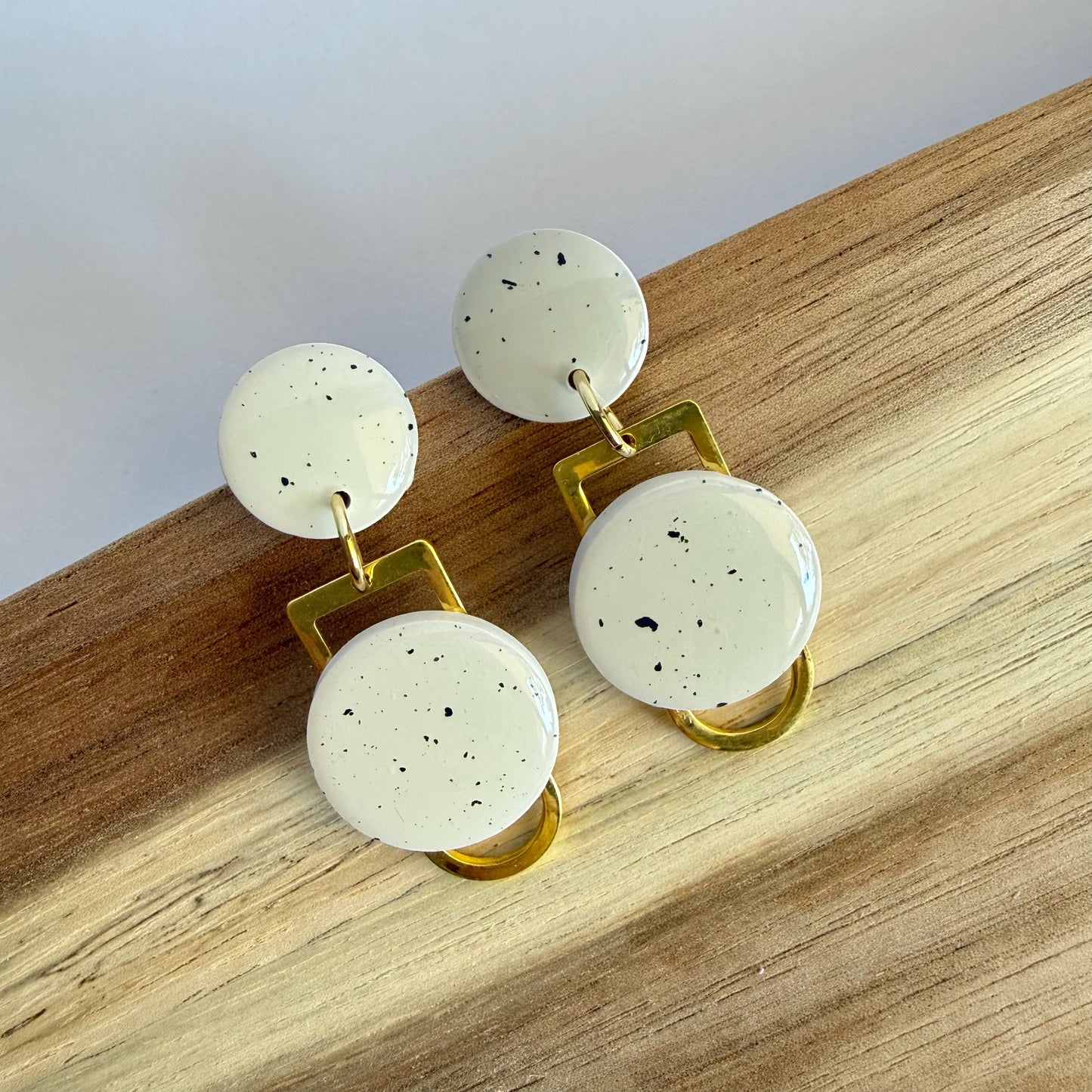 Golden Hour dangles (Sand)