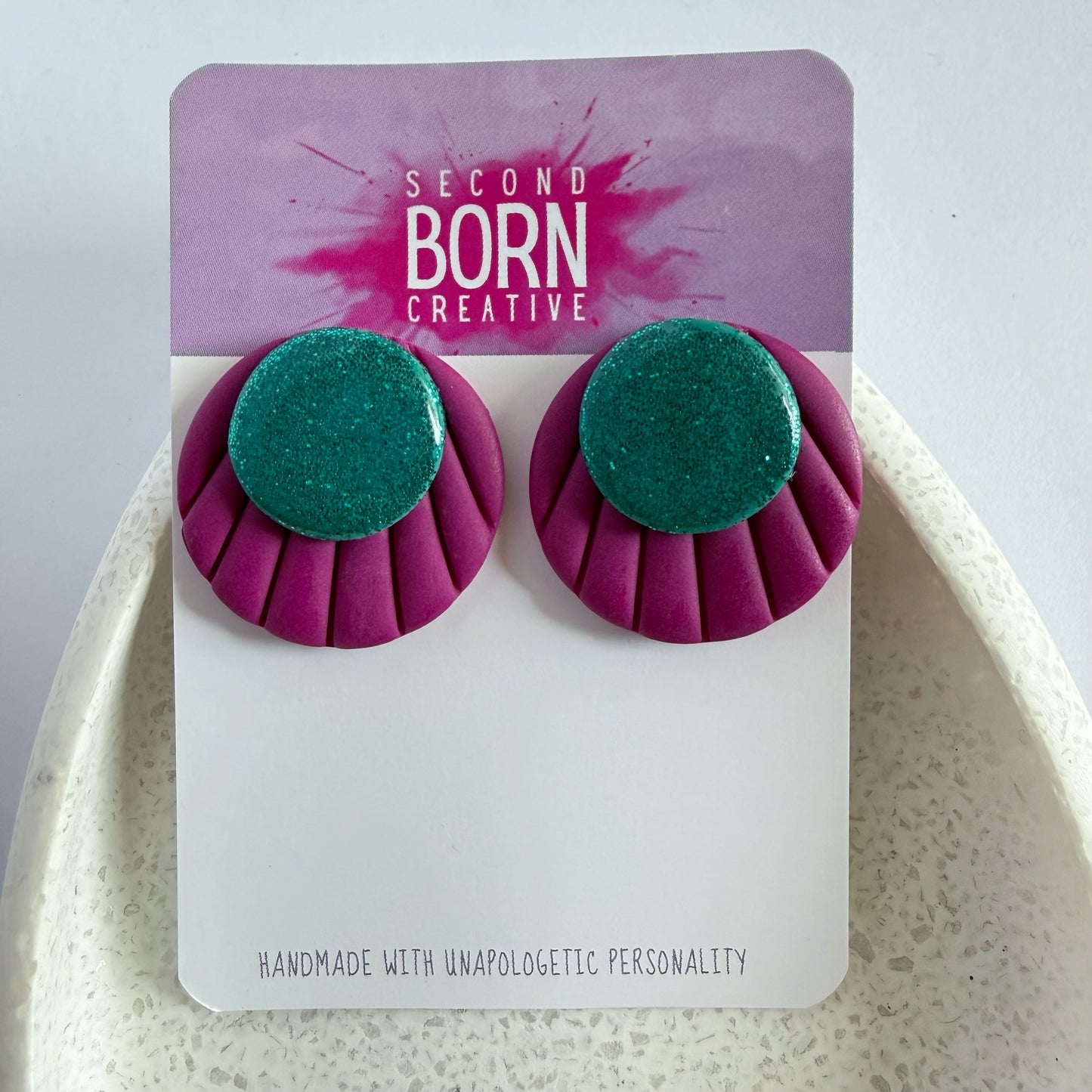 Grandeur extra statement studs