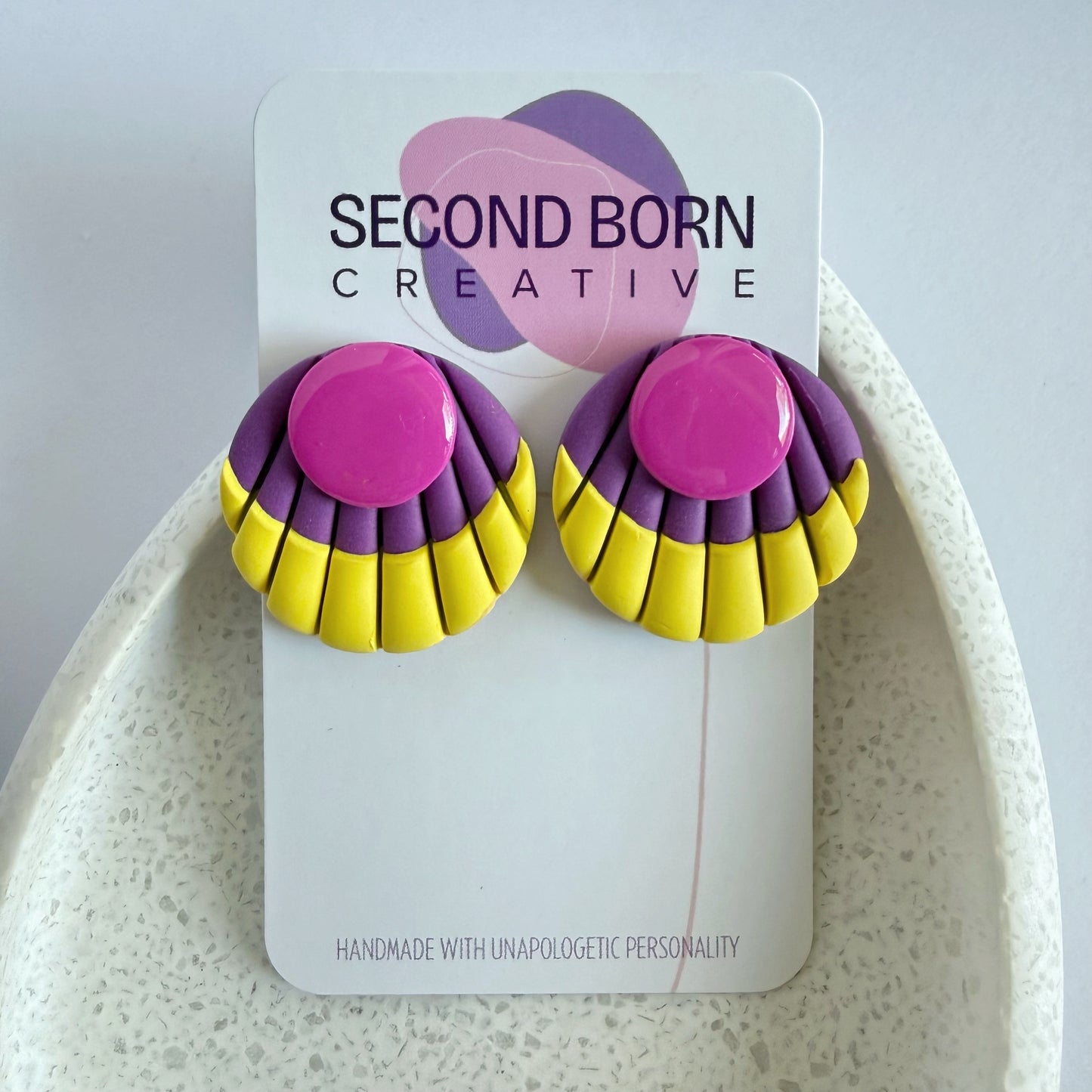 Made It extra statement studs