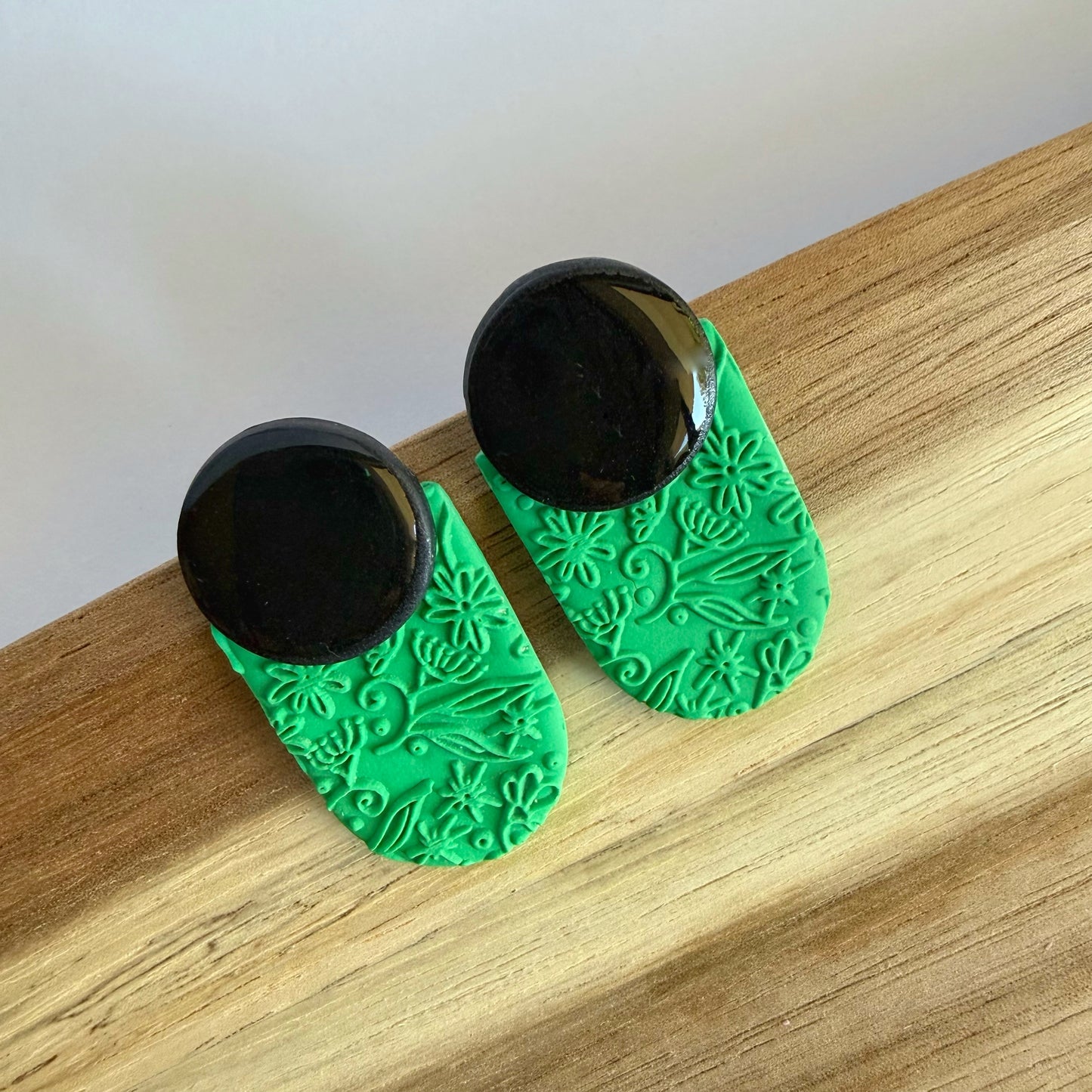 Bloom with Intent statement studs (one pair only!)