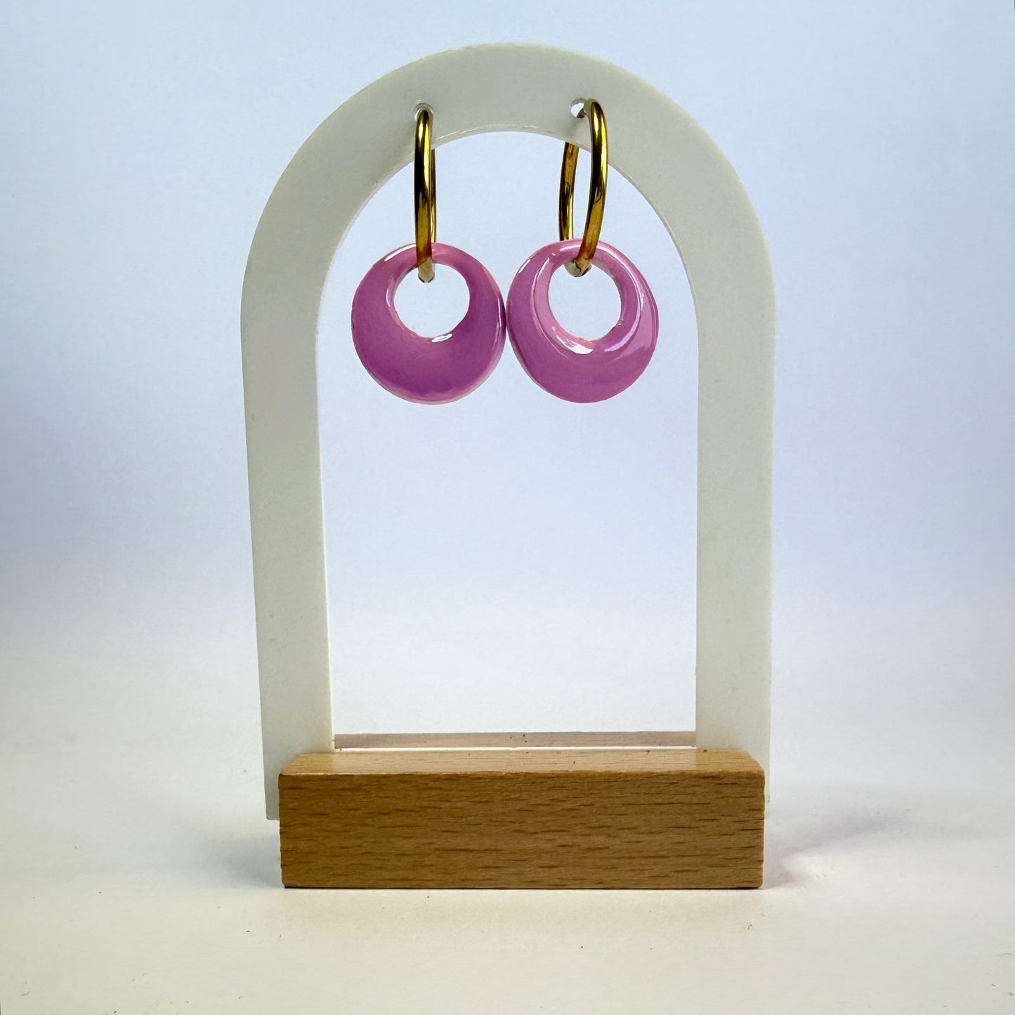 Get Me a Vase hoop dangles