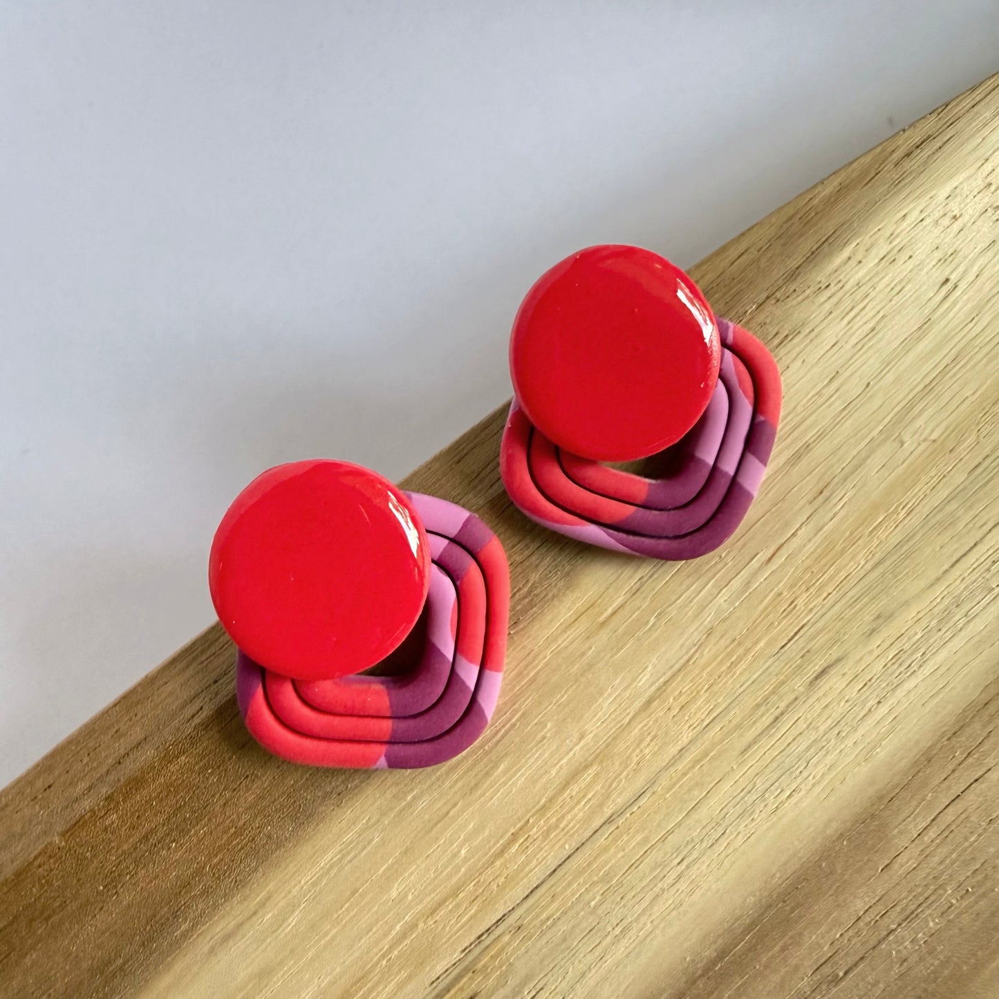 Blasted extra statement studs