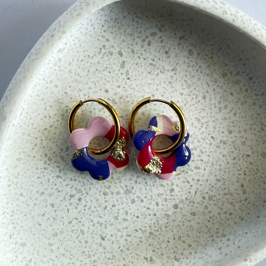 Pump up the Jam hoop dangles