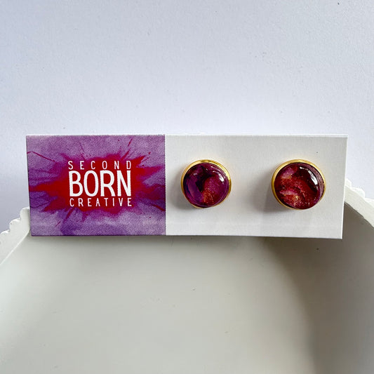 Royal bezel studs