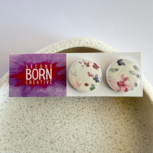 Forever Floral statement studs