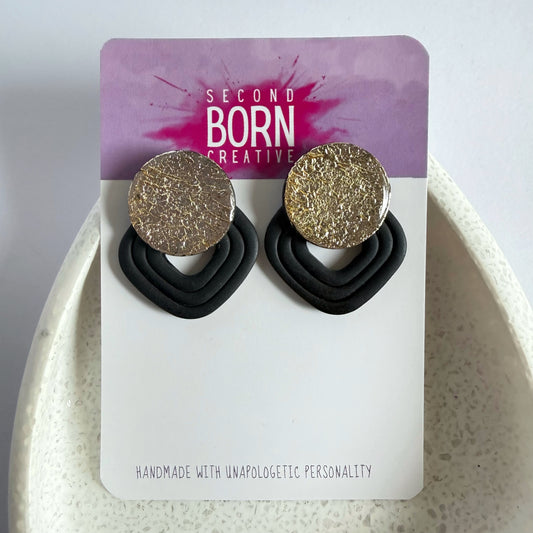Luxe Deco extra statement studs
