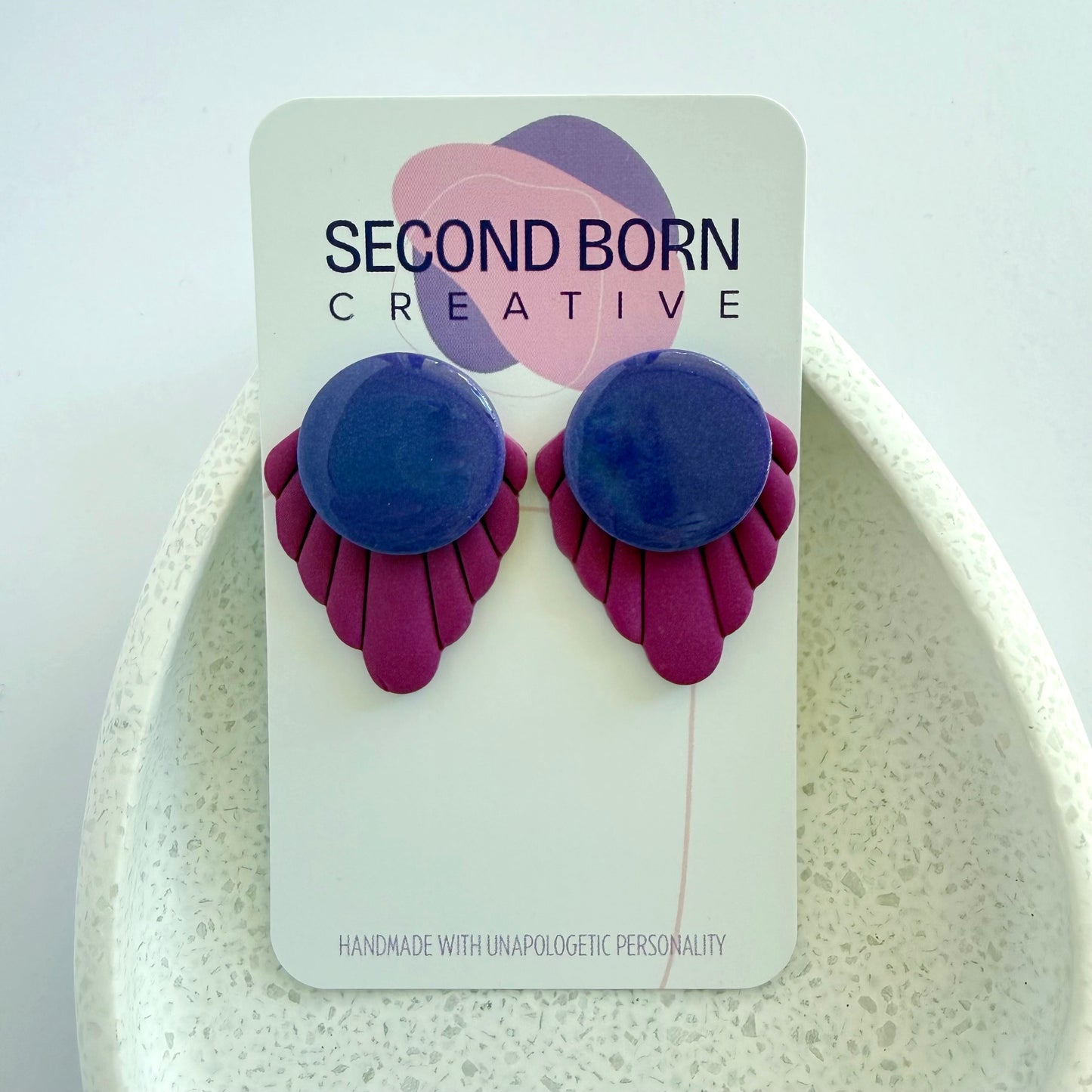 Jellybean extra statement studs