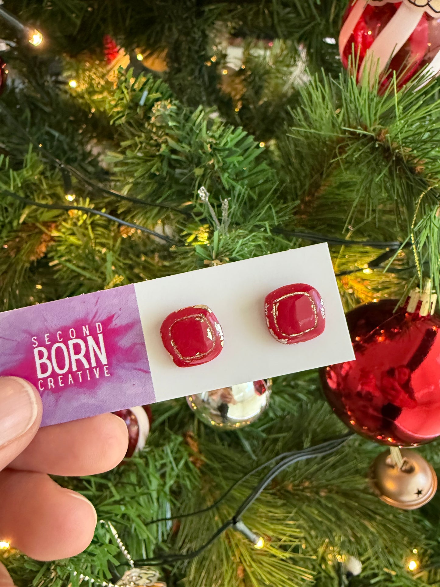 Christmas Classic studs