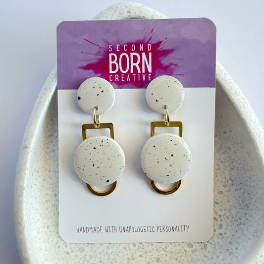 Golden Hour dangles (Sand)