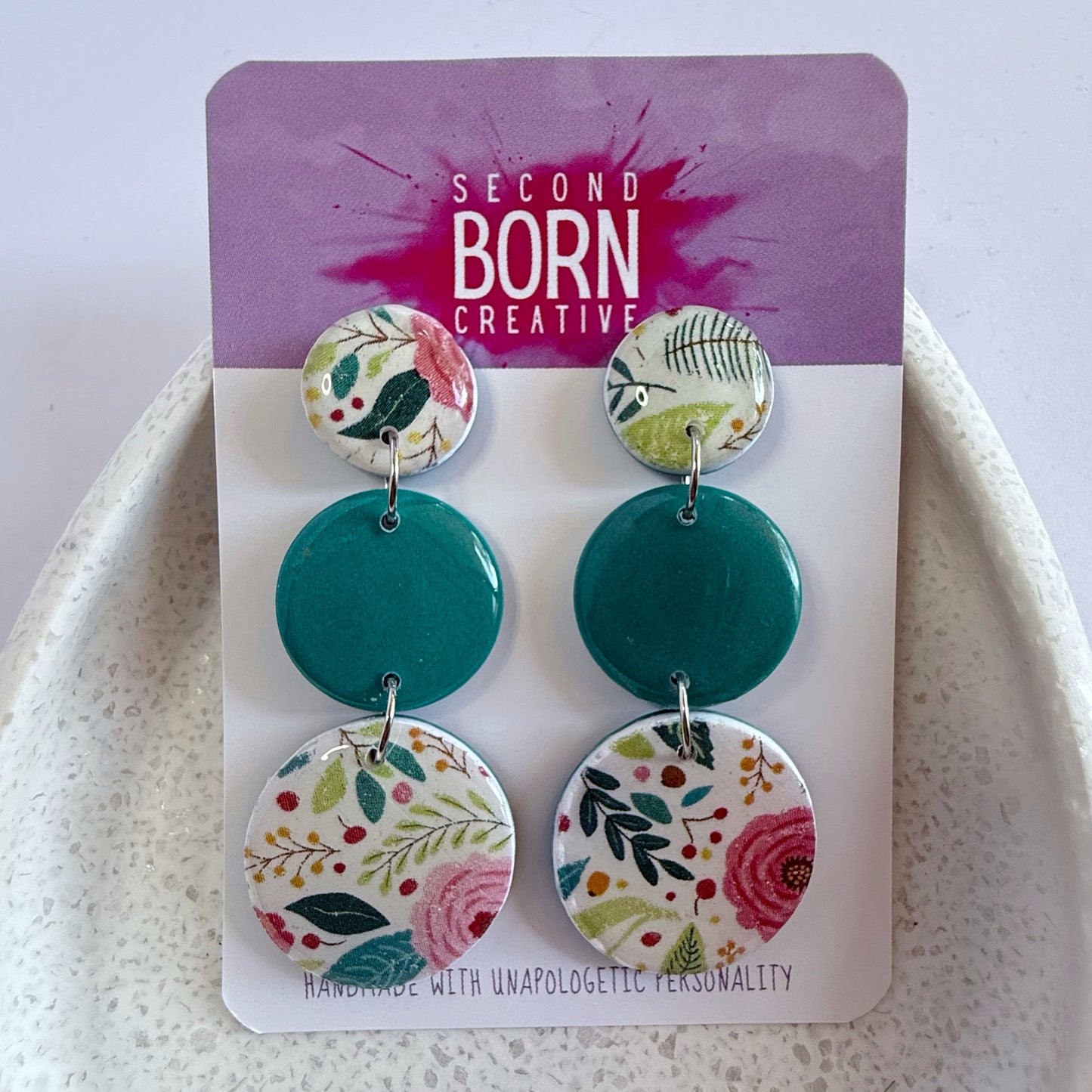 Garden Glory circle dangles