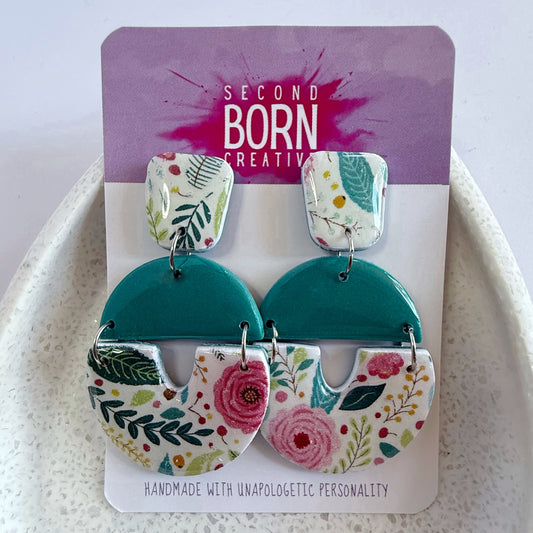 Garden Glory dangles (one pair only!)