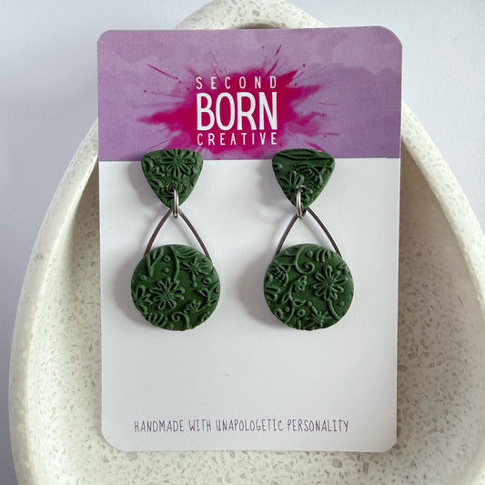 Leaf Me Alone accent dangles