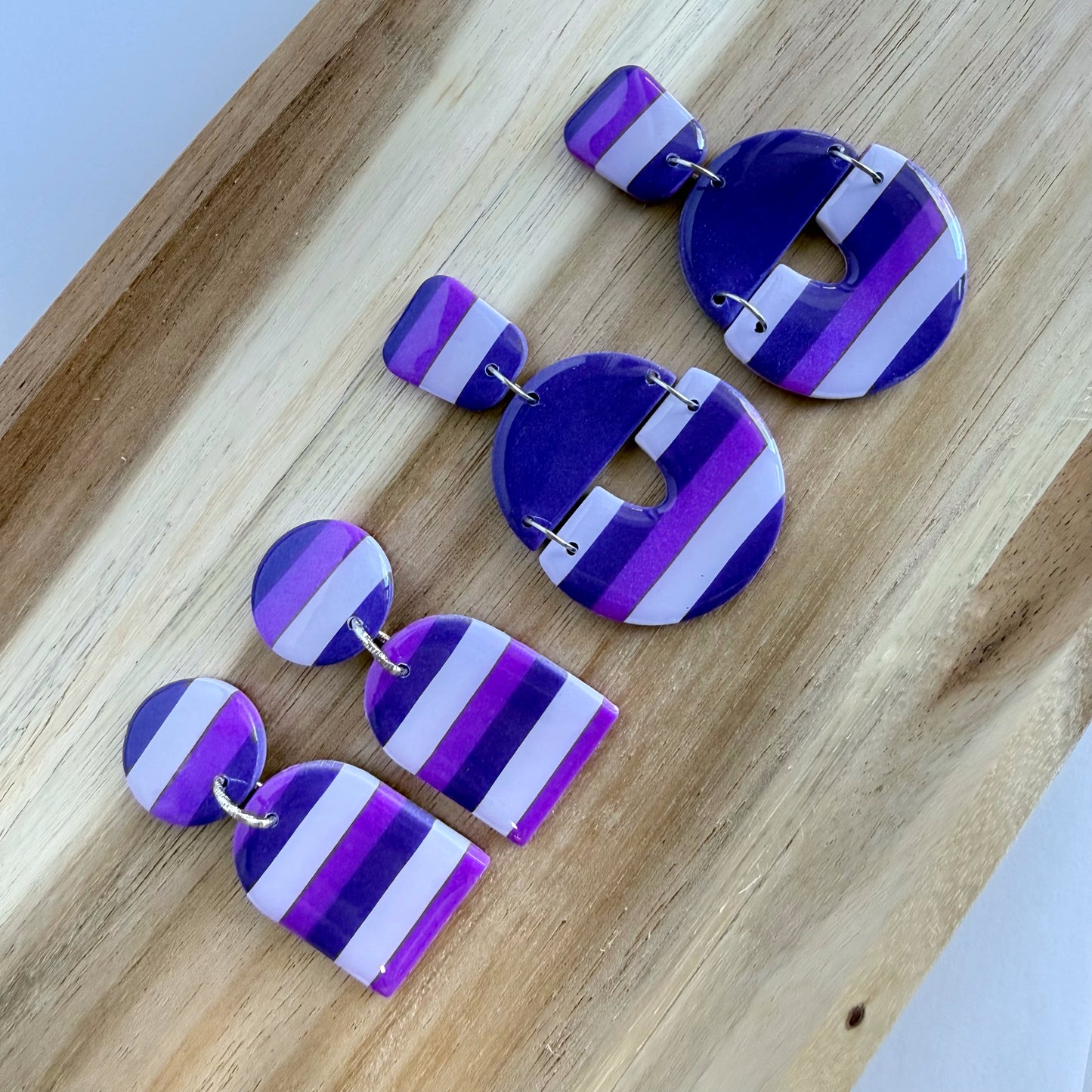 Blurred Lines medium dangles (one pair only!)