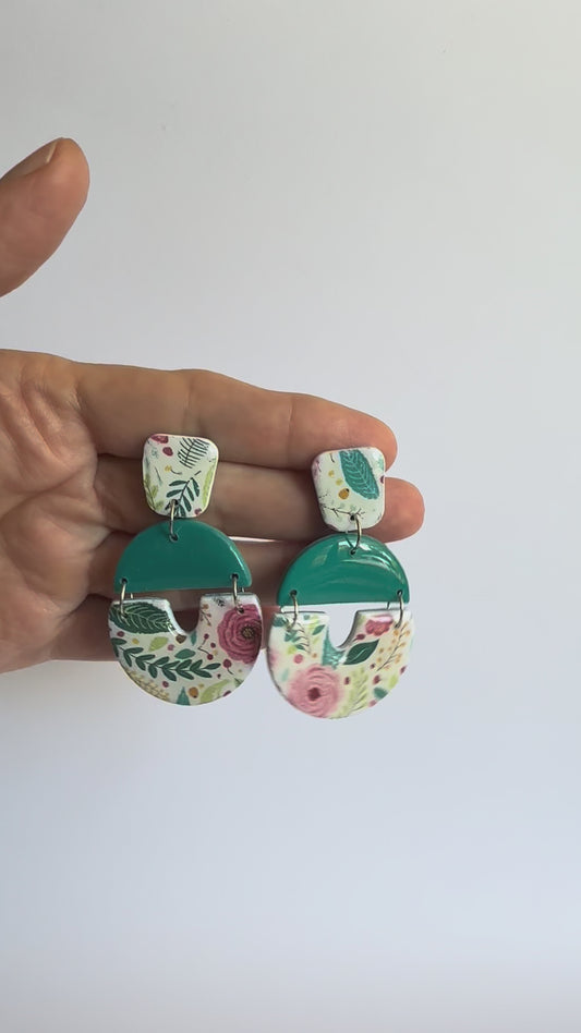 Garden Glory dangles (one pair only!)